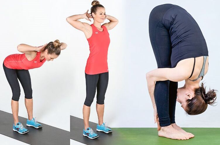 Нахили тулуба